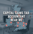 Capital gains tax accountant near me - UK map showing local professional tax services with location markers across major cities including London, Manchester, Birmingham, and Glasgow for business owners seeking expert capital gains tax advice