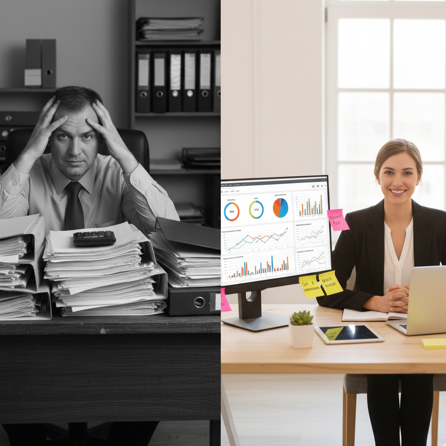 Difference between traditional compliance accounting and strategic accounting company services for SMEs