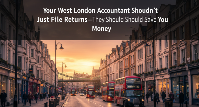 West London accountant services for small businesses in Hammersmith, Chiswick, and Ealing offering tax planning and bookkeeping