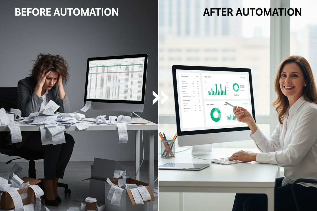 Comparison of manual ecommerce bookkeeping versus automated cloud accounting systems for UK online retailers