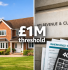 UK inheritance tax on family property showing £1 million threshold and 40% tax rate implications