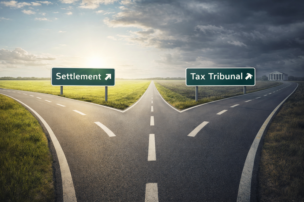 Tax investigation resolution options — settlement vs First-tier Tax Tribunal appeal