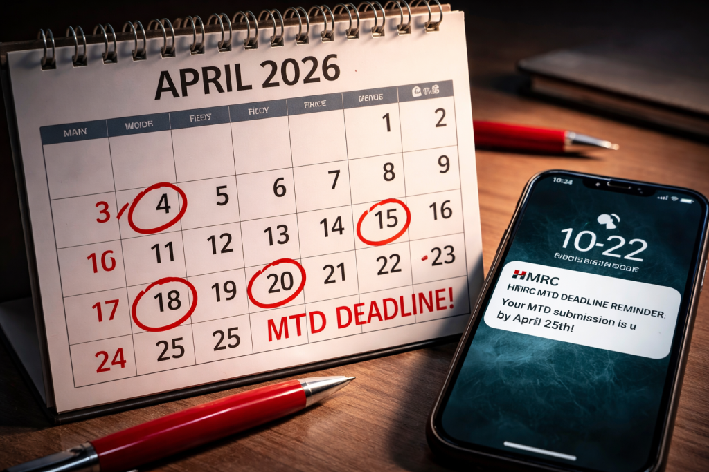 Making Tax Digital deadline April 2026 – HMRC income tax self-assessment for UK landlords