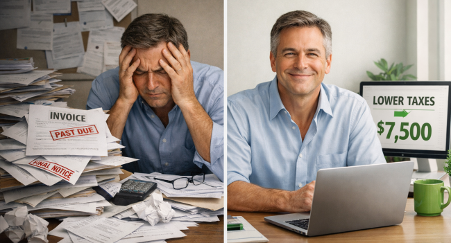 How to reduce corporation tax legally in 2026 — UK business owner reviewing tax planning strategies