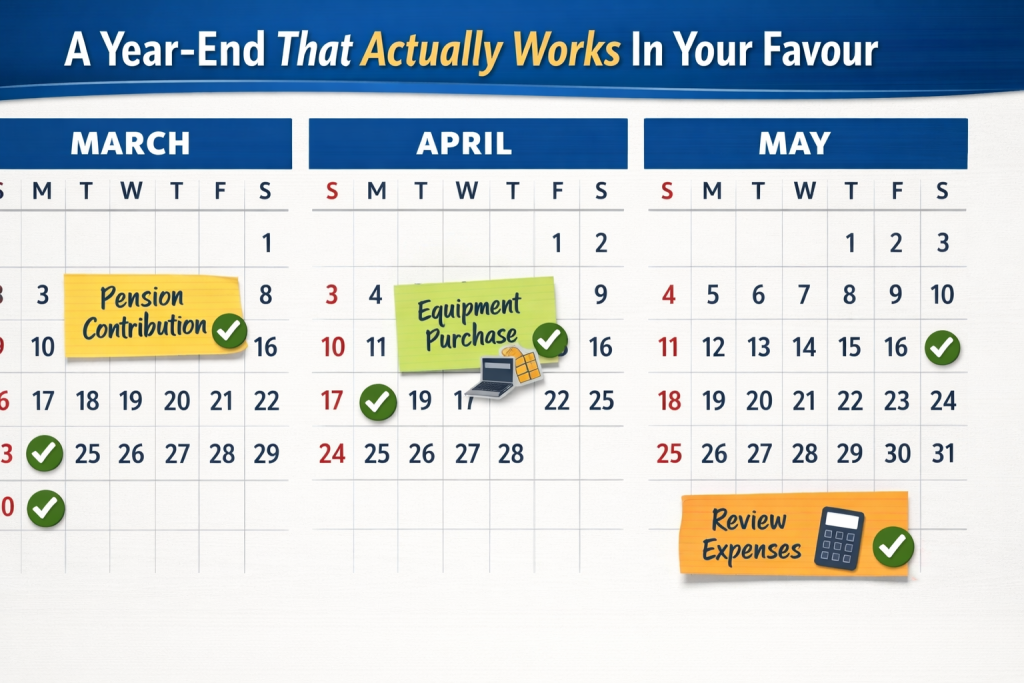 Year-end corporation tax planning checklist for UK limited companies — reduce tax legally before year end
