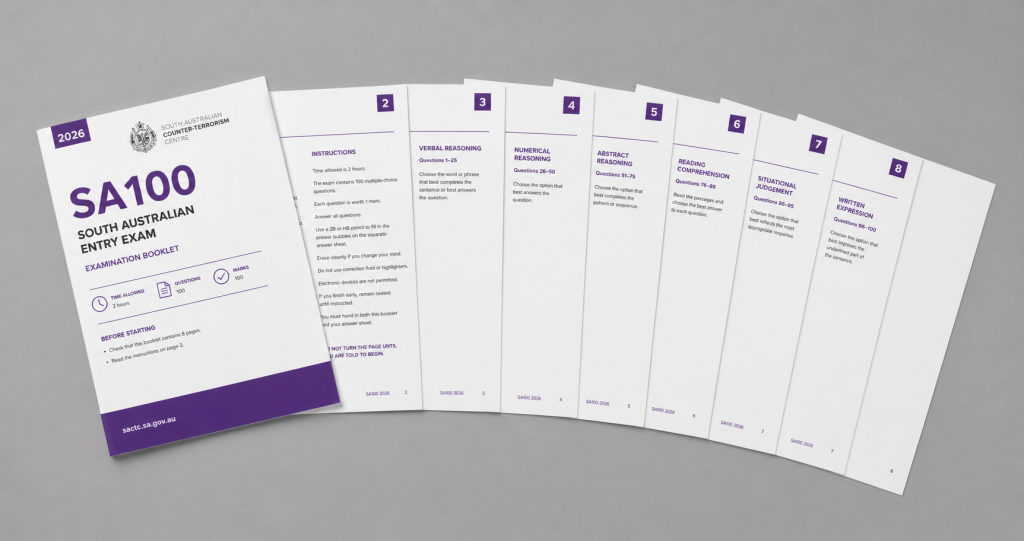 SA100 form 2026 eight pages laid out flat showing the Self Assessment tax return structure
