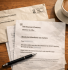 HMRC inheritance tax reference number letter received by executor on desk