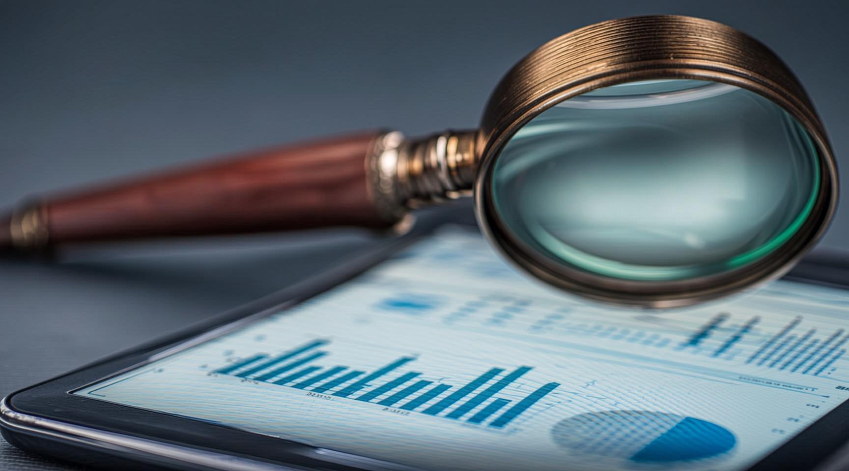 Can HMRC check your bank account magnifying glass over smartphone banking app