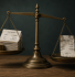 Balanced scales with neat receipts on one side and a single mismatched receipt tipping the balance, symbolising what triggers an HMRC investigation