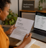 Small business owner completing PAYE registration before their first payday