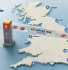 Conceptual illustration of VAT on imports as an invisible toll at UK ports of entry