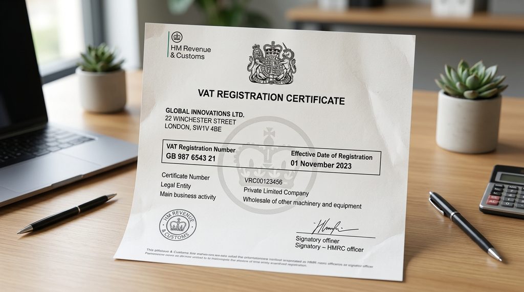 Check VAT registration number and effective date