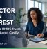 An accountant at ASK Accountants UK Ltd in Wimbledon helping a business owner calculate director loan interest to avoid HMRC overdrawn directors loan account penalties, featuring guide overlay text.