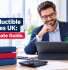Confident small business owner reviewing Tax Deductible Expenses UK on a laptop, representing tax compliance and savings with ASK Accountants UK Ltd.